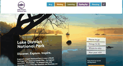 Desktop Screenshot of lakedistrict.gov.uk